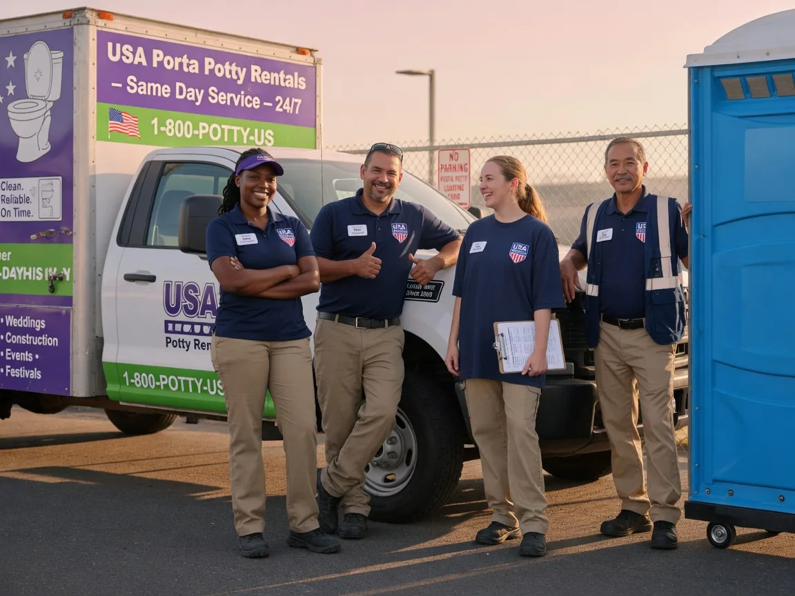 Porta Potty Rental company in Oakwood, TX