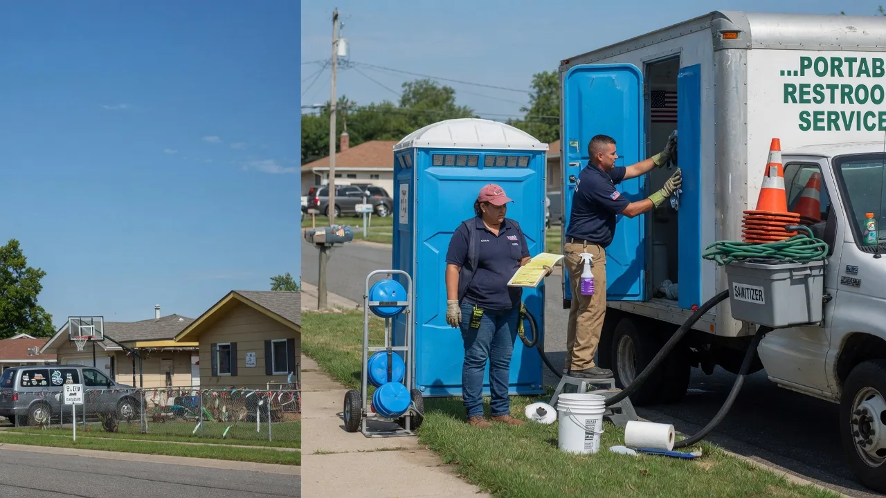 Portable Toilet Rental in Oakwood, TX near me